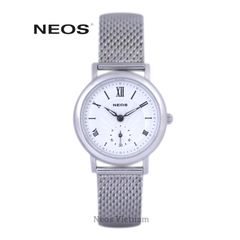 Đồng Hồ Đôi Dây Lưới Neos N-40675G Sapphire Chính Hãng