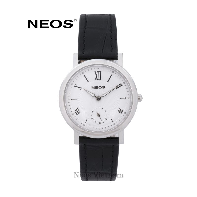 Đồng Hồ Dây Da Nữ Neos N-40675N Sapphire Chính Hãng