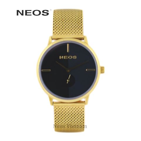 Đồng Hồ Nữ Dây Lưới Neos N-40679L Sapphire Chính Hãng