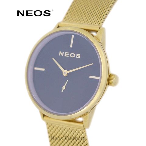 Đồng Hồ Nữ Dây Lưới Neos N-40679L Sapphire Chính Hãng