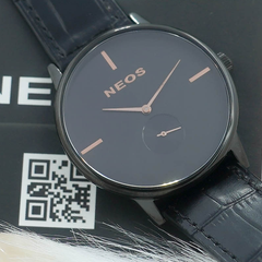 Đồng hồ Neos N-40679 Cặp Tình Nhân Dây Da