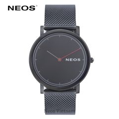 Đồng Hồ Đeo Tay Nam Neos N-40707M Sapphire Dây Lưới Bảo Hành 1 Đổi 1