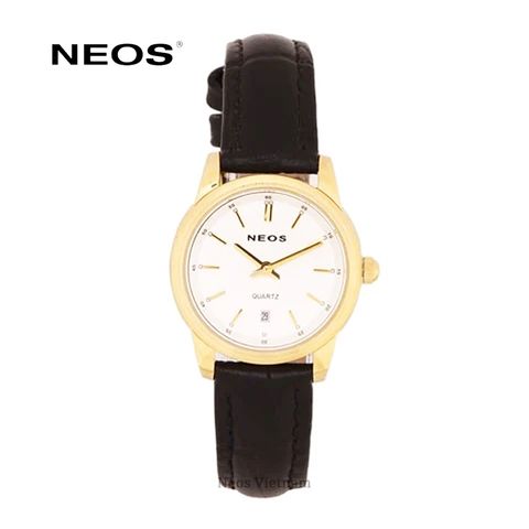 Đồng Hồ Nữ Dây Da Neos N-40716L Sapphire Chính hãng