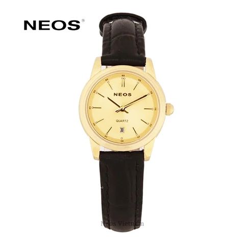 Đồng Hồ Nữ Dây Da Neos N-40716L Sapphire Chính hãng