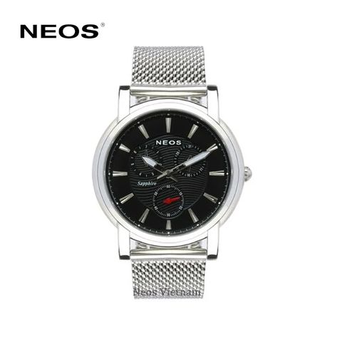 Đồng Hồ Chính Hãng Neos N-40722M Nam Dây Thép Lưới