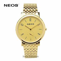 Đồng Hồ Cao Cấp Nam Neos N-40728G Sapphire Dây Thép Bạc