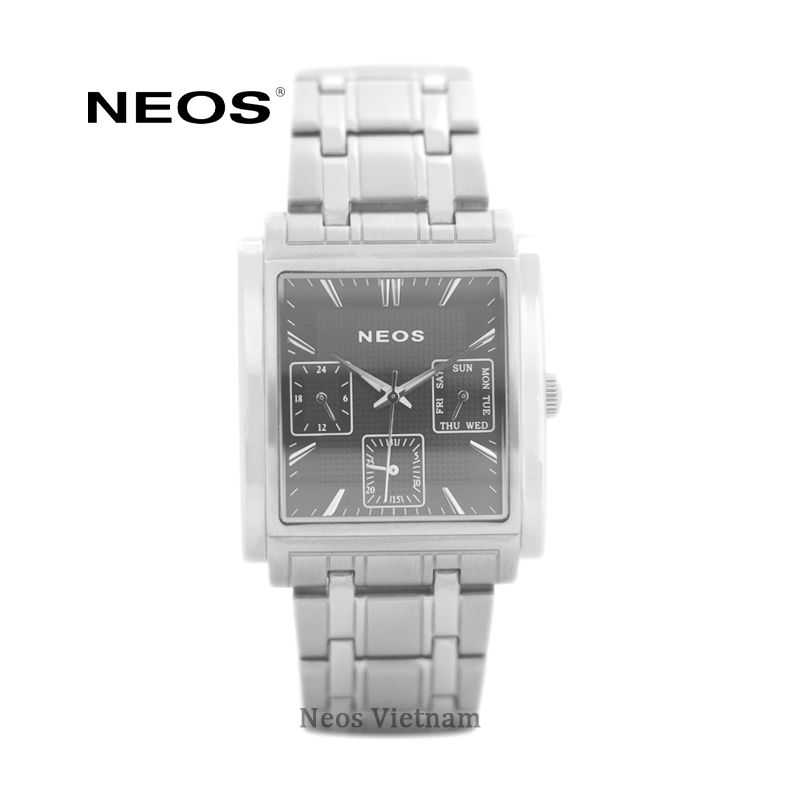 Đồng Hồ Chính Hãng Neos N-50557M Nam Sapphire Dây Thép