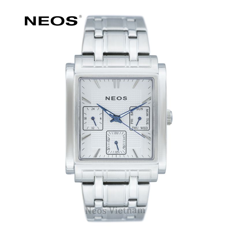 Đồng Hồ Chính Hãng Neos N-50557M Nam Sapphire Dây Thép