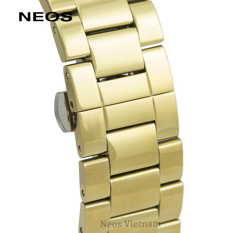 Đồng Hồ Đeo Tay Nam Neos N-50561M Sapphire Dây Thép