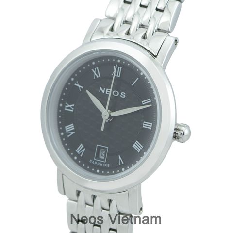 Đồng Hồ Nữ Neos N-40737L Dây Thép Sapphire Chính Hãng