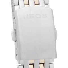 Đồng Hồ Đeo Tay Nam Neos N-30859M Dây Thép Bạc Phối Vàng