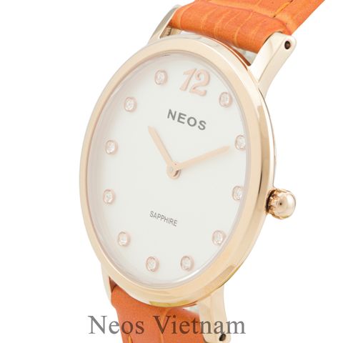 Đồng Hồ Nữ Hàng Hiệu Neos N-40577N Dây Da Cao Cấp