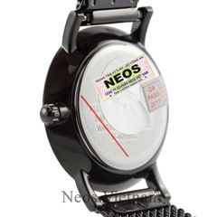 Đồng Hồ Nữ Đẹp Neos N-40685L Sapphire Dây Lưới Đen