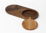  Oval Tray with Cutting board 