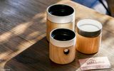  inHome Wooden Ceramic Cup 