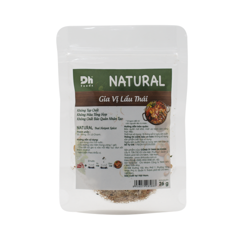  Natural Gia vị lẩu thái 26g/gói 