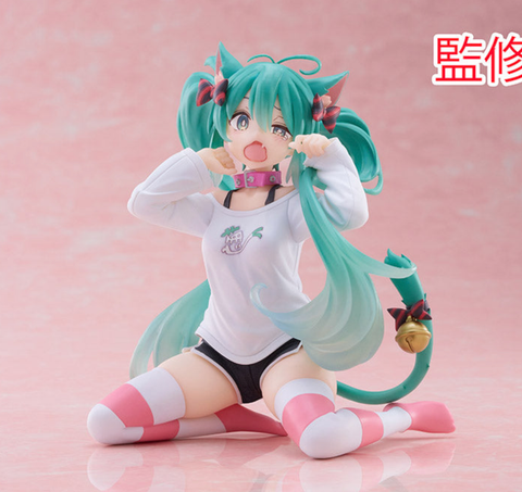 [Pre-order] Hatsune Miku - Desktop Cute - Nekomimi T-Shirt ver. (Taito)