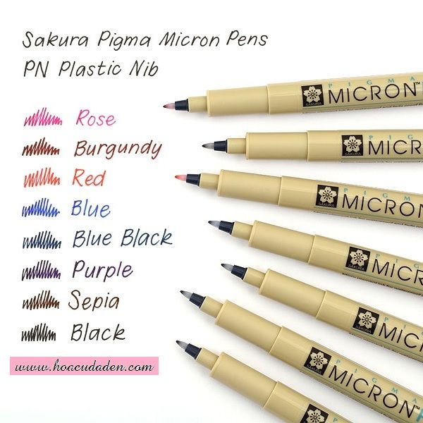 Bộ 8 Màu Sakura PN Pigma Micron