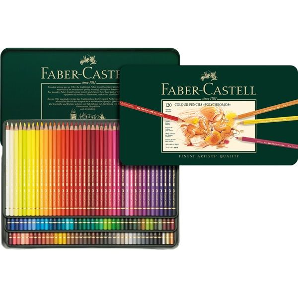 Bút chì màu  FABER-CASTELL POLYCHROMOS 12/24/36/60/120 màu