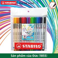 Bộ 8/12/19 Màu Stabilo Brush Pen PN68BR
