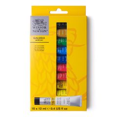 Màu Galeria Acrylic Paint 10 x 12ml Winsor & Newton