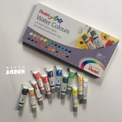 Màu Nước Pentel 24 Tuyp (5ml)