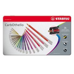 CHÌ MÀU ĐA NĂNG STABILO CARBOTHELLO 36 MÀU (HỘP THIẾC)