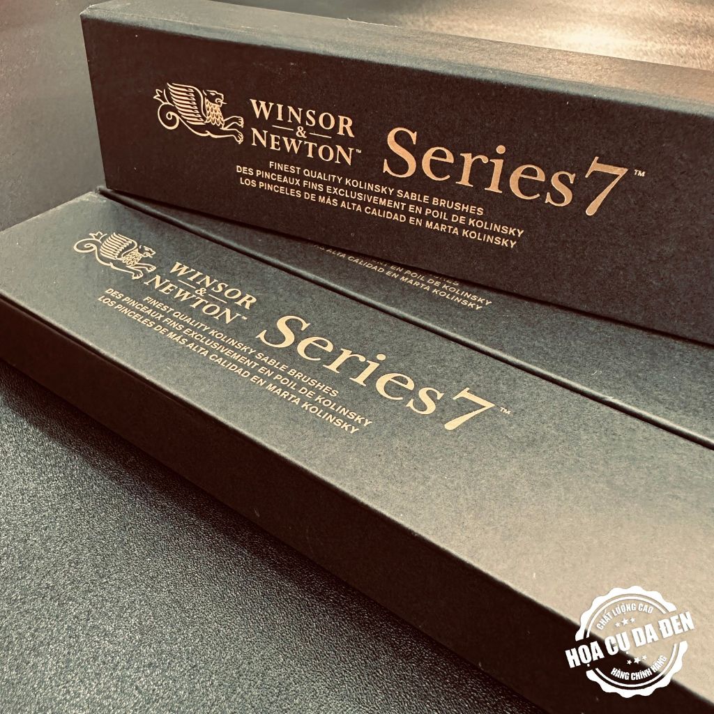 [DA ĐEN] Cọ Winsor Newton Series 7 Finest Kolinsky Size 7