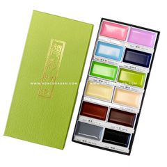 Bộ 12 Màu Gansai Tambi Phiên Bản Pastel