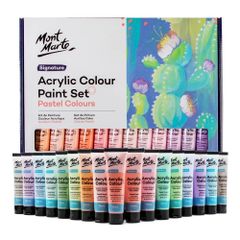 Màu Acrylic Pastel Mont Marte 48 màu x 36ml