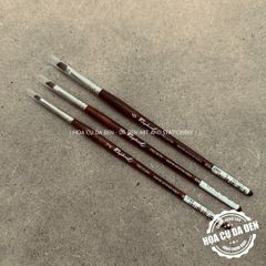 [DA ĐEN] Cọ Đầu Vát Raphael 8564 | Raphael Precision 8564 Short Handle Brush