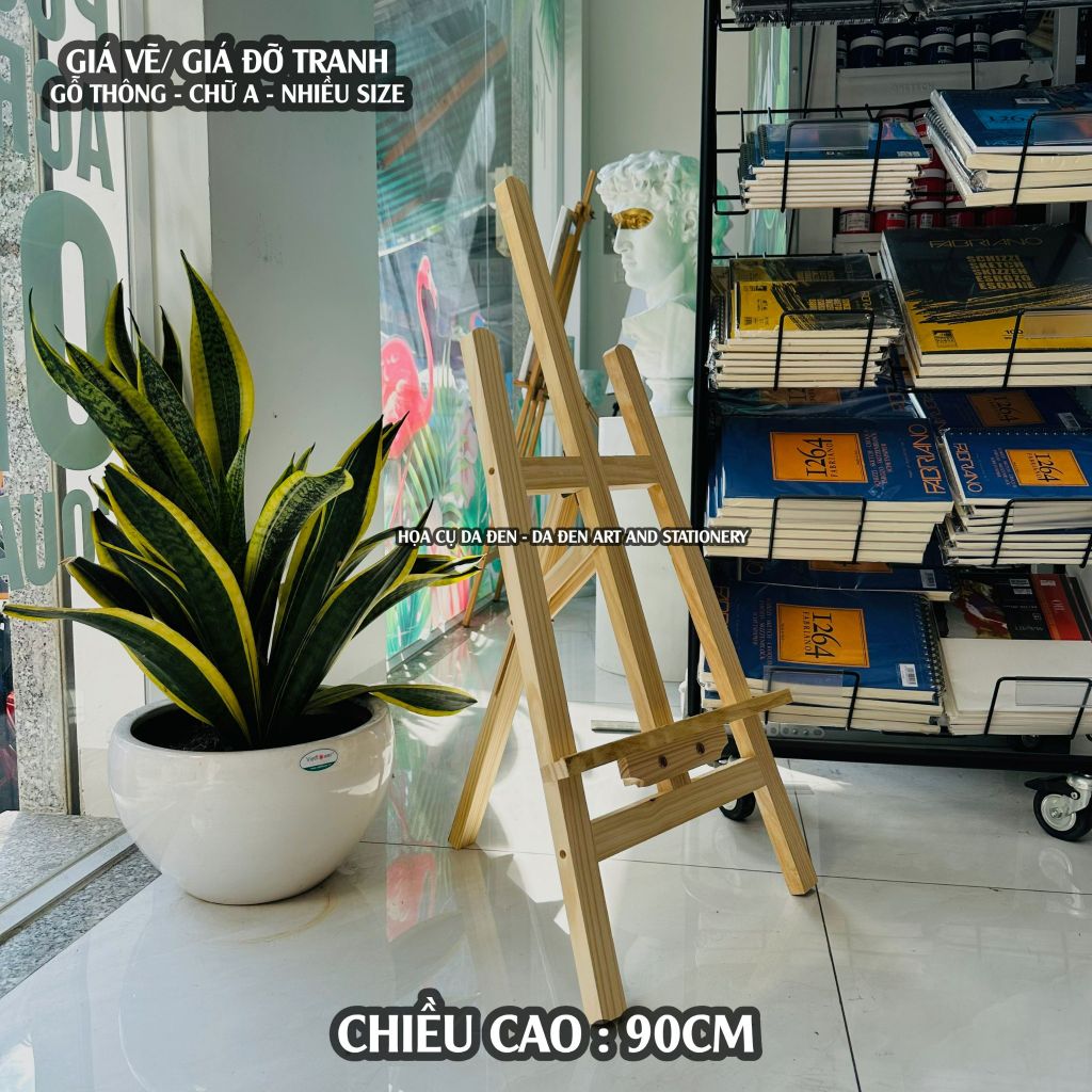 Giá Vẽ Gỗ Thông Nhập Cao Cấp 150cm