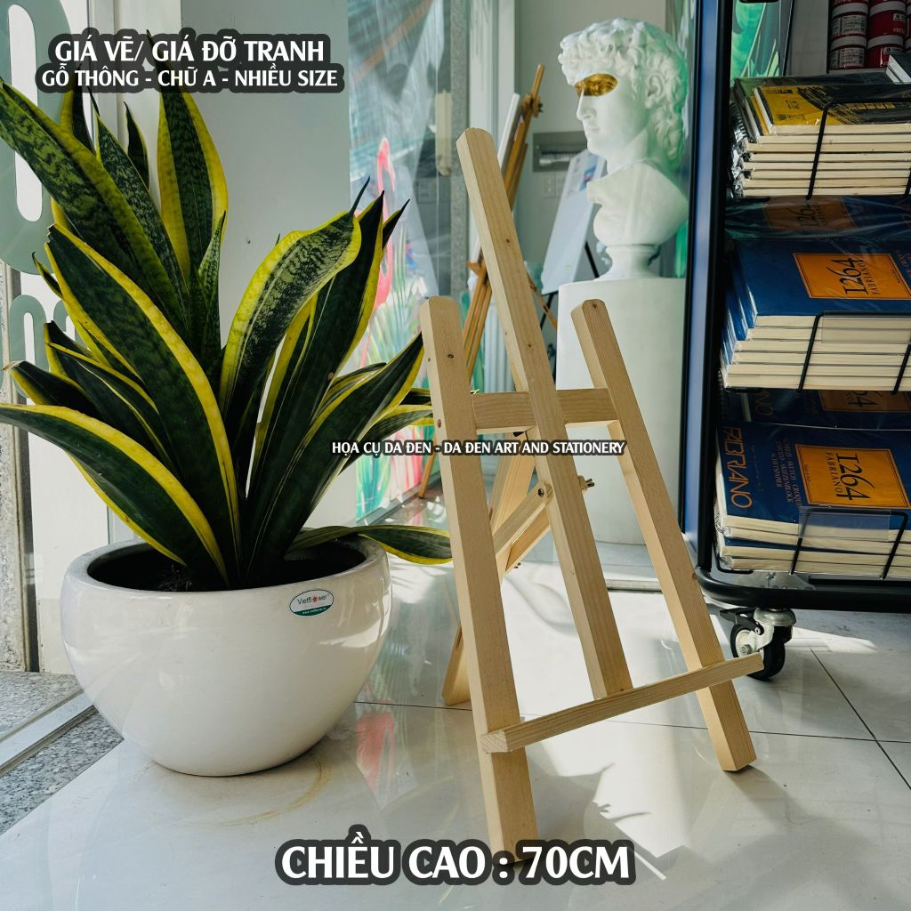 Giá Vẽ Gỗ Thông Nhập Cao Cấp 150cm