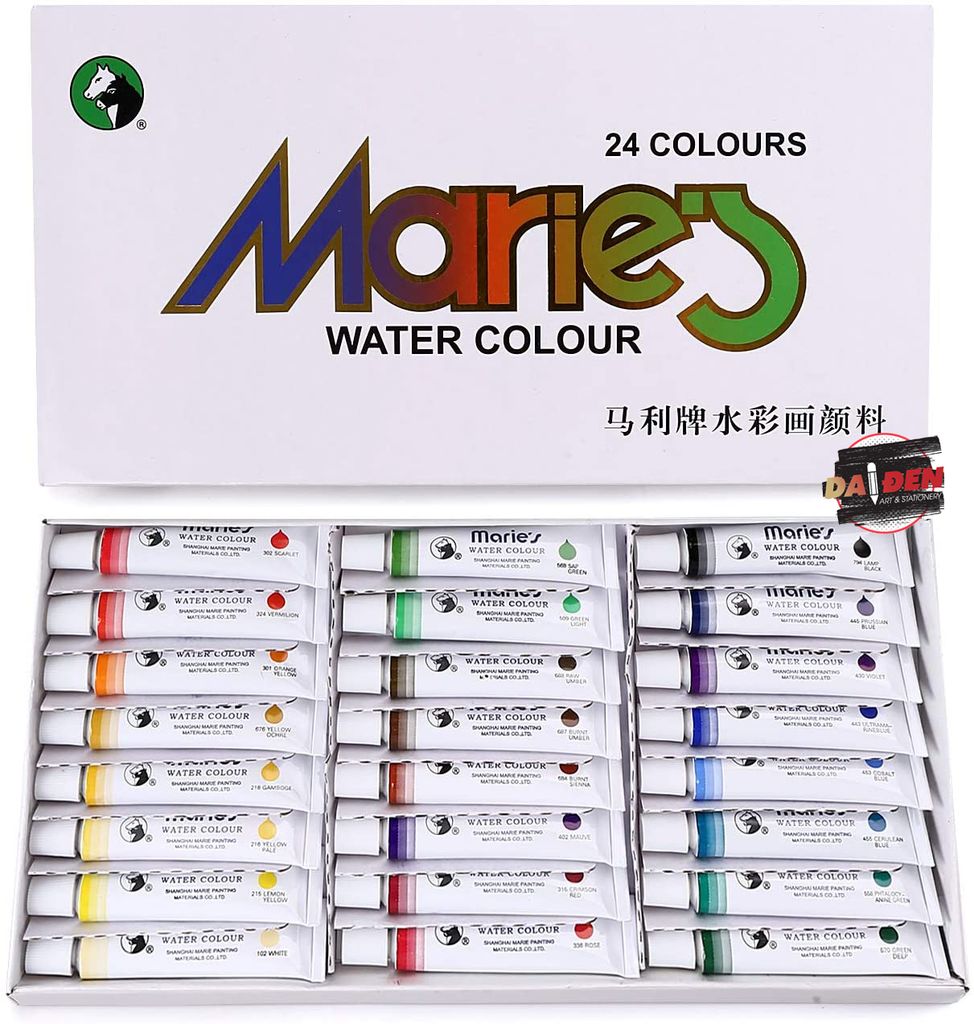 Màu Nước Marie's 12ml 12/18/24/36 Màu