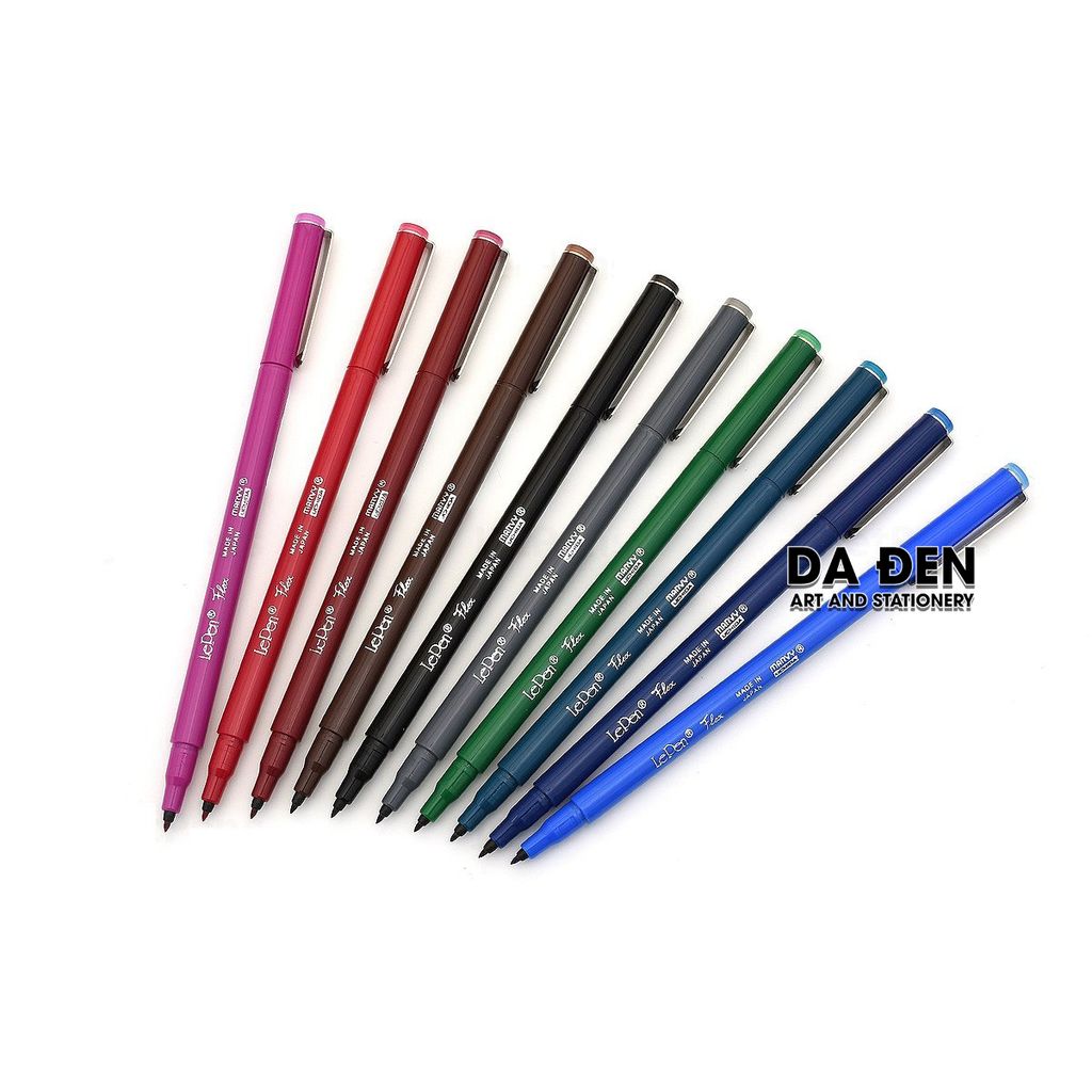 Bút LePen Flex Đầu Brush Marvy 4800 - 12 Màu