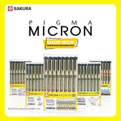 Bộ Full Nét Bút Line MICRON SAKURA Chính Hãng