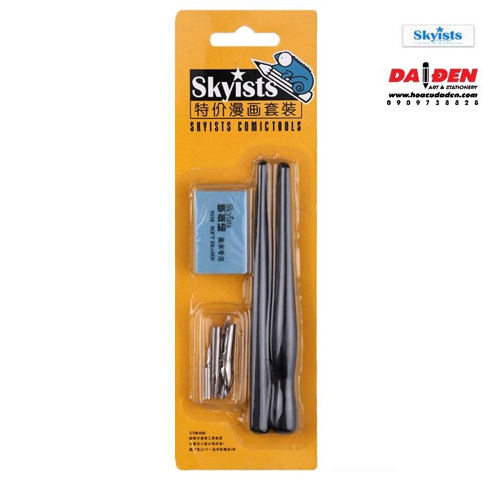 Bút sắt Skyists và ngòi comic tool