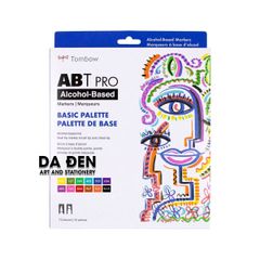 Bộ 12 Bút Dual Marker Tombow ABT Pro - BASIC