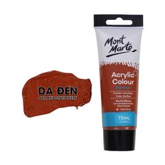 Mont Marte Acrylic Colour 75ml (2.54oz) - Burnt Sienna