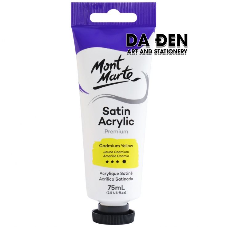 Màu Acrylic Satin Mont Marte Cao Cấp 75ml