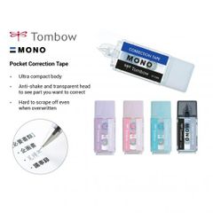 [DA ĐEN] Bút Xóa Kéo Tombow Mono Pocket