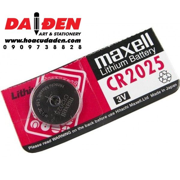 PIN MAXELL CR2025 LITHIUM 3V