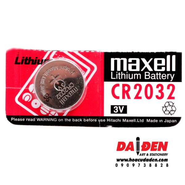 PIN MAXELL CR2032 LITHIUM 3V