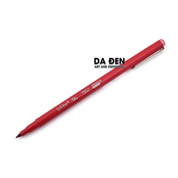 Bút LePen Flex Đầu Brush Marvy 4800 - Red (2)