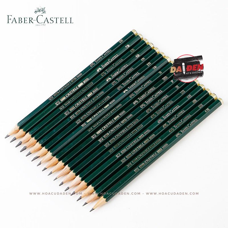 Bút Chì Phác Thảo Faber Castell 9000 Cao Cấp