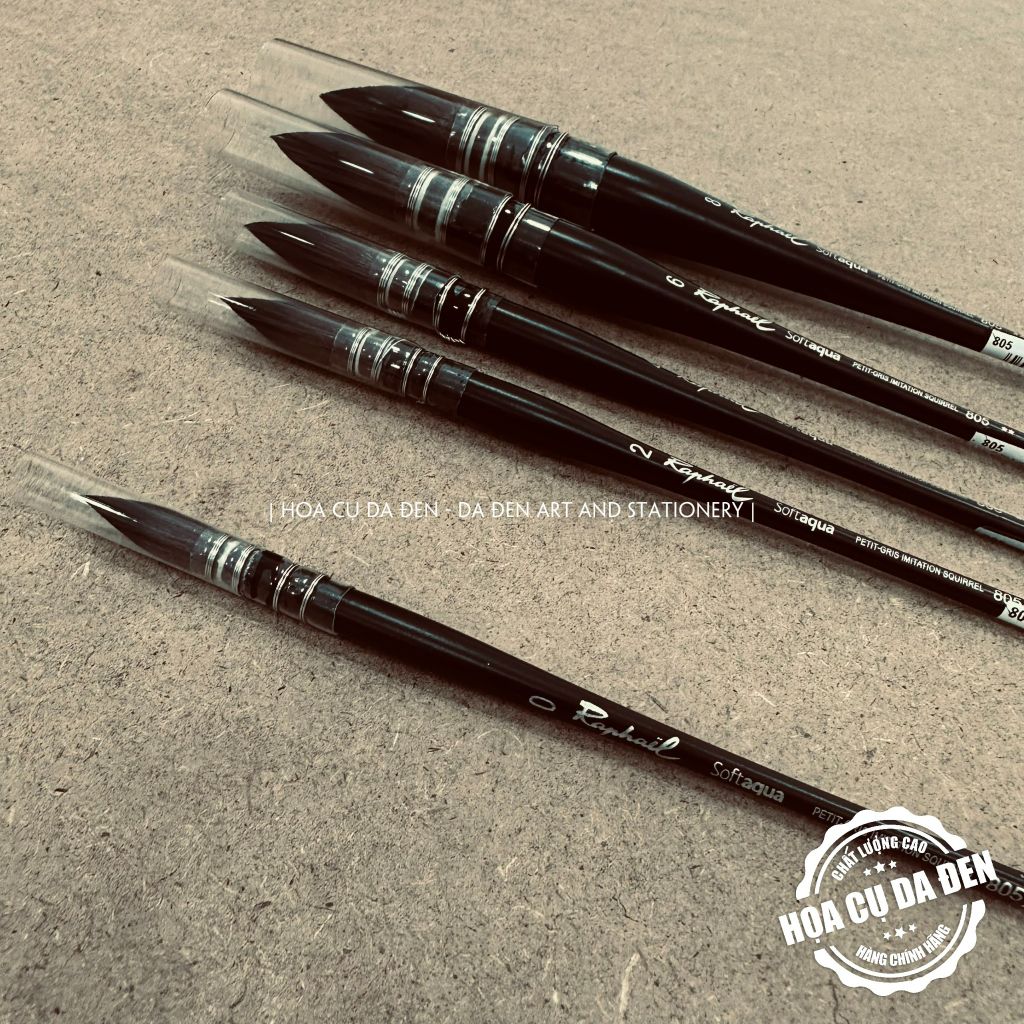 [DA ĐEN] Cọ Mop Raphael SoftAqua Series 805 | Raphaël SoftAqua Wash Brushes series 805