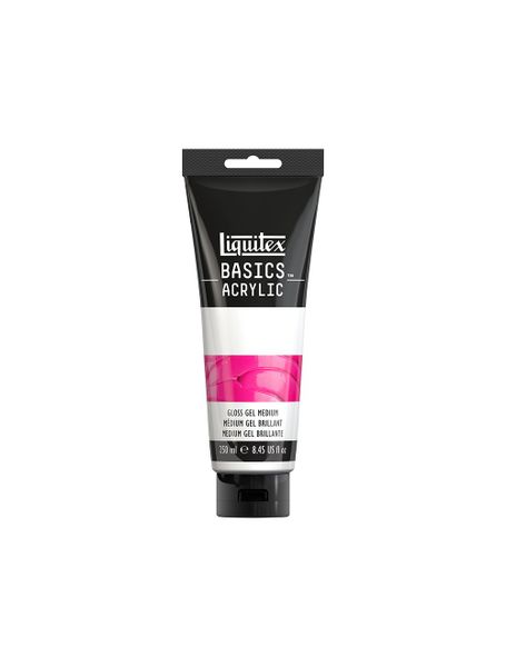 Liquitex Basics Gloss Gel Medium Trộn Tạo Bóng Tuýp 250ml