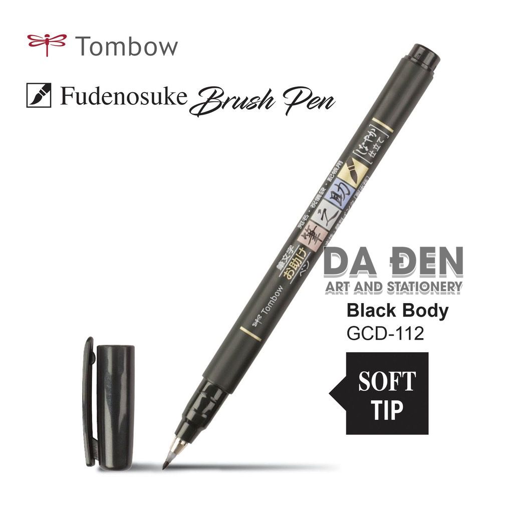 Bút Brush TOMBOW Fudenosuke - 1 đầu