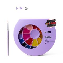 Màu Nước Himi Miya 24/38 Màu Tặng Kèm Cọ