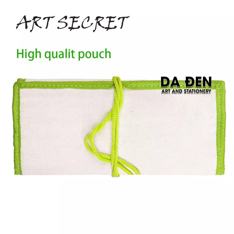 Bộ 24 Cọ Vẽ Art Secret Kèm Túi Vải MS-2252